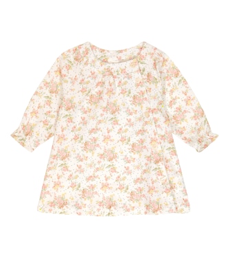 Bebé - vestido de algodón floral | Tartine et Chocolat
