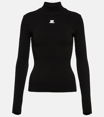 Dolcevita in maglia a coste | Courrèges