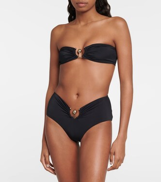 Haut de bikini bandeau à ornements | Christopher Esber