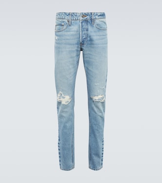 Jeans slim con rotos | Due Diligence