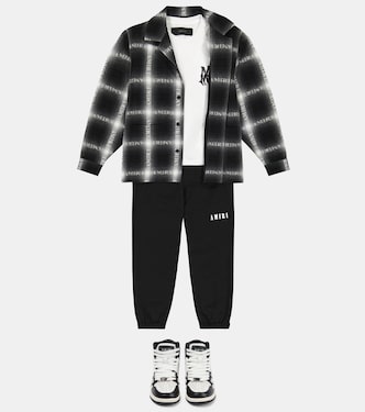Baskets Skeleton en cuir | Amiri Kids