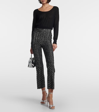 Pantaloni cropped a vita alta | Missoni