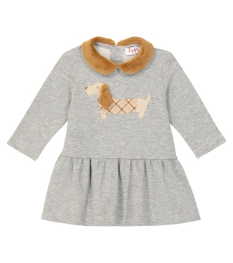Bebé - vestido de jersey en mezcla de algodón | Il Gufo