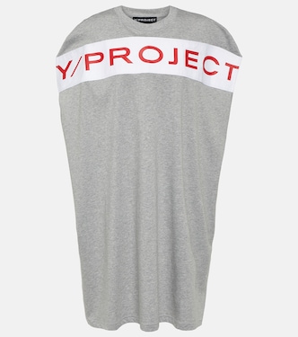 Miniabito in jersey di cotone con logo | Y/Project