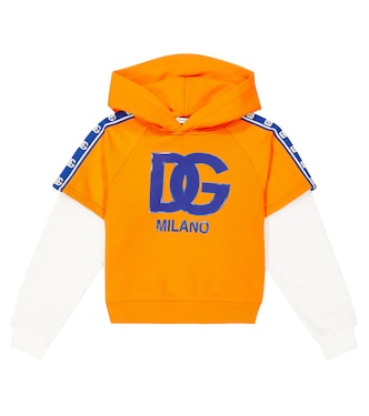 Sudadera con capucha de algodón | Dolce&Gabbana Kids