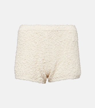 Shorts in bouclé di misto cotone | Magda Butrym