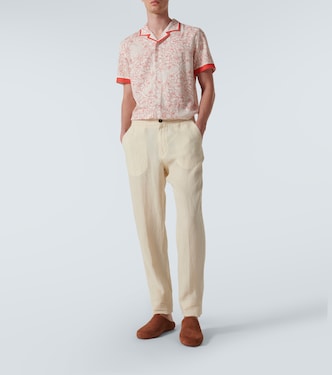 Camicia bowling con stampa floreale | Orlebar Brown