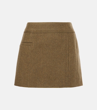 Minifalda de lana | Victoria Beckham