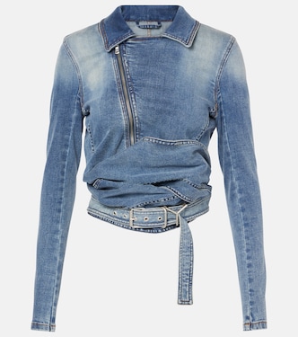 Chaqueta envolvente de denim | Y/Project