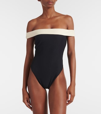 Maillot de bain à encolure bardot | Same