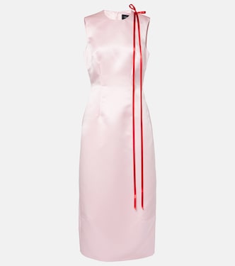Abito midi in raso | Simone Rocha