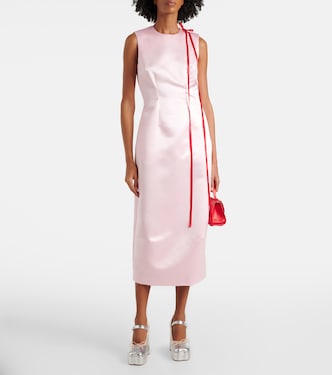 Abito midi in raso | Simone Rocha