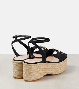 Espadrilles Lady Horsebit en daim | Gucci