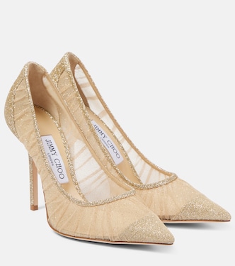 Love 100 glitter pumps | Jimmy Choo