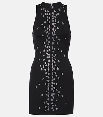 Verziertes Minikleid aus Jersey | David Koma