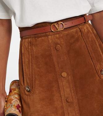 Ceinture VLogo Signature en cuir | Valentino Garavani