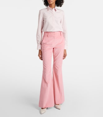 Pantaloni flared Ianthe in velluto | Gabriela Hearst