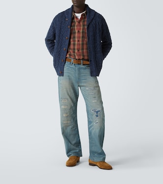 Cardigan in cotone a trecce | RRL