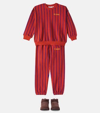 Felpa in cotone a righe | Mini Rodini