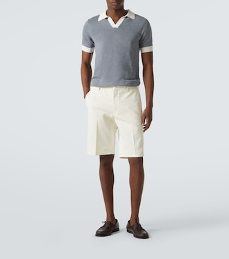 Polo in cotone e lino | Thom Sweeney