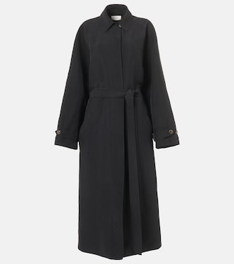 Ryo silk wrap coat | The Row