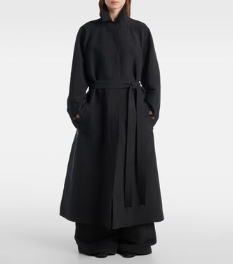 Ryo silk wrap coat | The Row