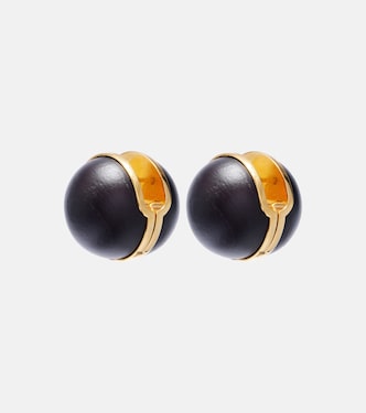 Sphere wood earrings | Alaïa