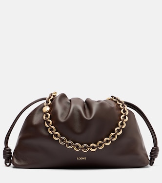Bolso al hombro Flamenco Large de piel | Loewe