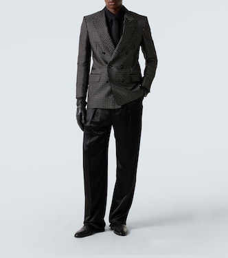 Polka-dot silk suit jacket | Tom Ford