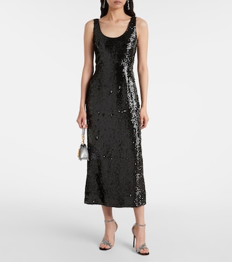 Robe midi Tippini à sequins | Emilia Wickstead