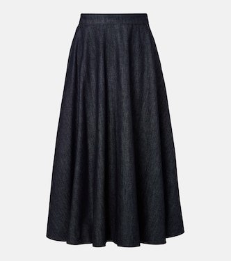 Midirock Cecile aus Denim | 'S Max Mara