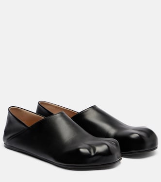 Leather slip-on shoes | JW Anderson