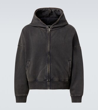 Cotton zip-up hoodie | Entire Studios
