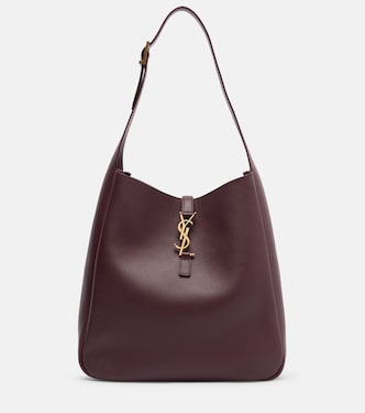 Le 5 à 7 Large leather shoulder bag | Saint Laurent