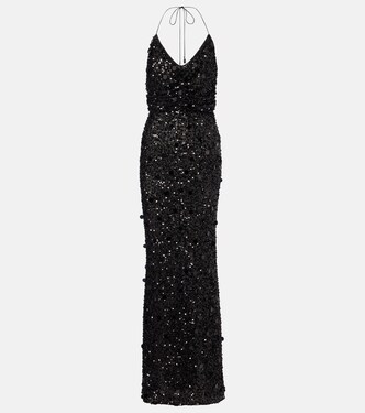 Sequined halterneck gown | Dolce&Gabbana
