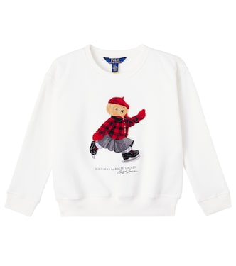Polo Bear cotton-blend sweatshirt | Polo Ralph Lauren Kids