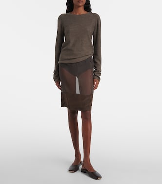 Tyra cotton-blend briefs | Calvin Klein