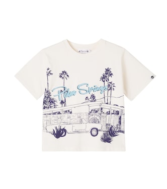 Eidan Palm Springs cotton jersey T-shirt | Bonpoint