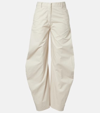 Patty cotton barrel-leg pants | Acne Studios