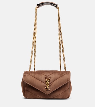 Bolso al hombro Lou Lou de ante | Saint Laurent