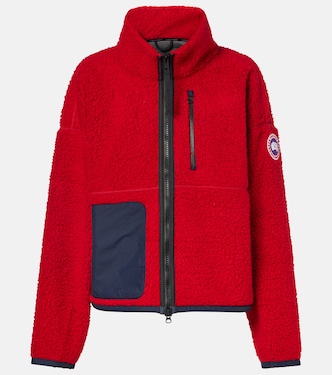 Simcoe wool-blend fleece jacket | Canada Goose