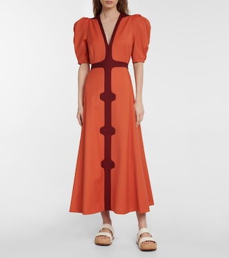Robe midi Onda en laine | Gabriela Hearst