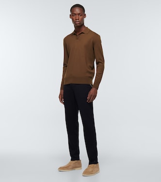 Pantaloni Leisure in cotone e cashmere | Loro Piana