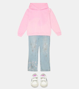 Sweat-shirt à capuche en coton mélangé | ERL Kids