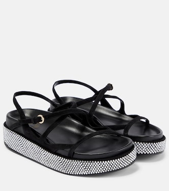 Sandali in pelle con platform | Dries Van Noten