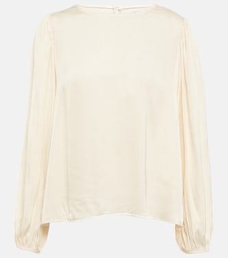 Leila satin top | Velvet