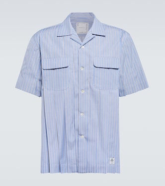 Camisa de algodón a rayas | Sacai