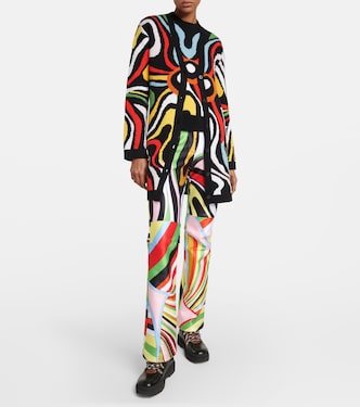 x Fusalp - Cardigan in lana con intarsi | Pucci