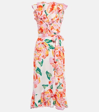 Aude floral midi dress | Poupette St Barth