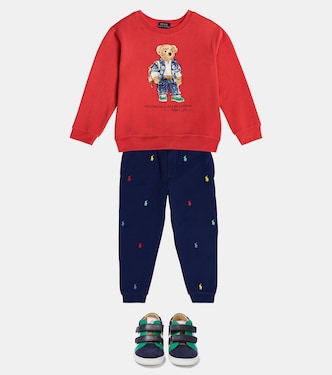 Polo Bear cotton-blend sweatshirt | Polo Ralph Lauren Kids